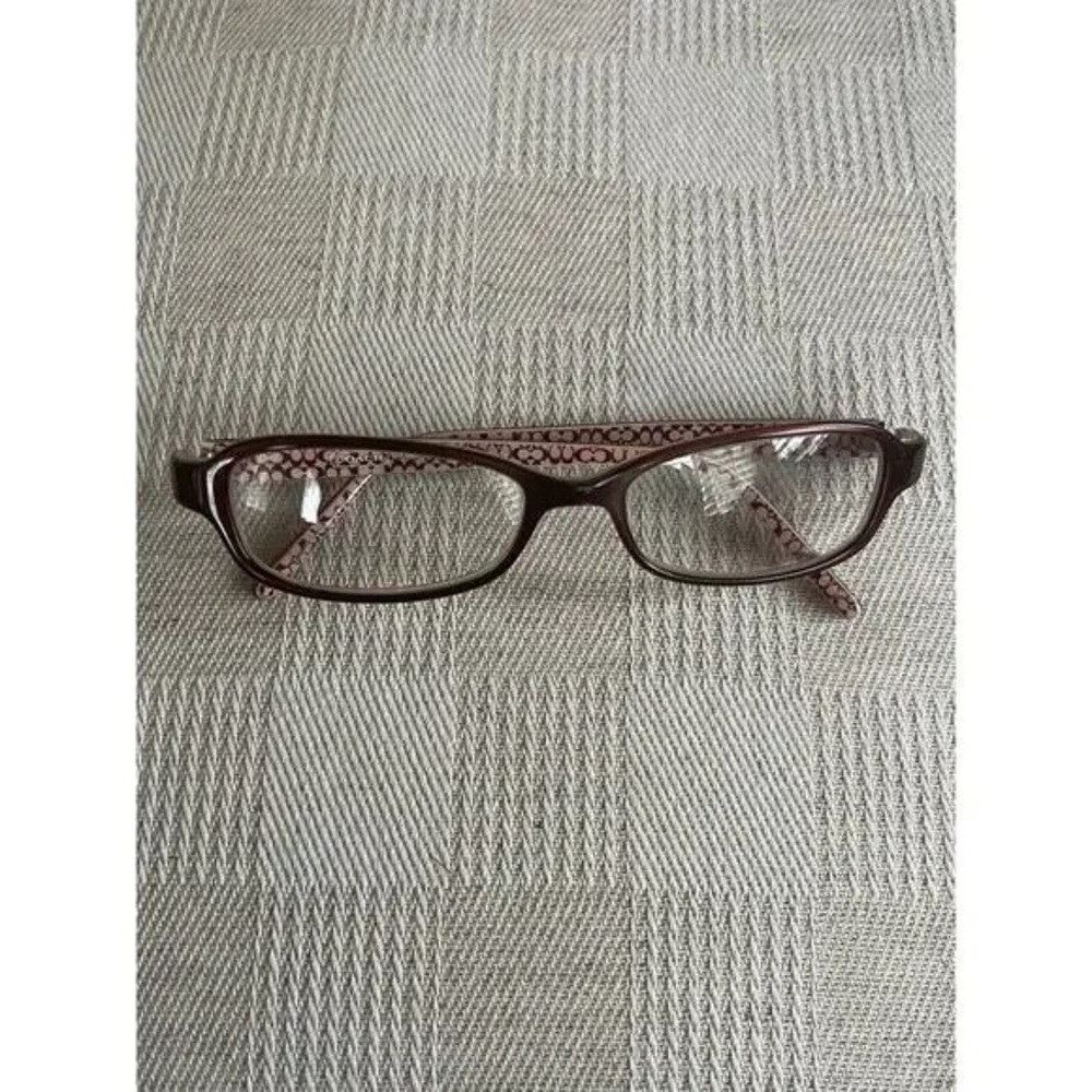 Chic Brown Patterned Women's Glasses